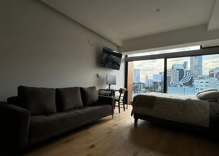 Apartment Luxury In Roma Norte With Stunning Views